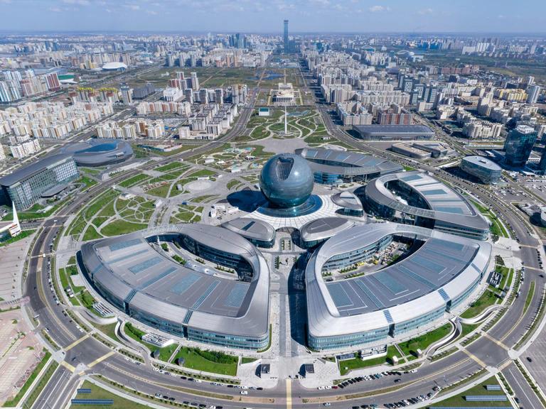 Astana from the air